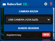 Screenshot van update