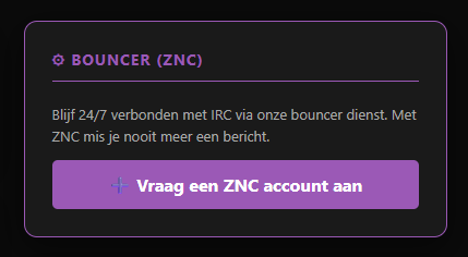 Screenshot van update